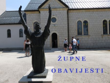 Read more: ŽUPNE OBAVIJESTI  - I. Korizmena nedjelja – B