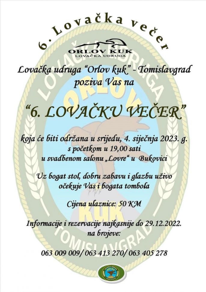 lovačka većer