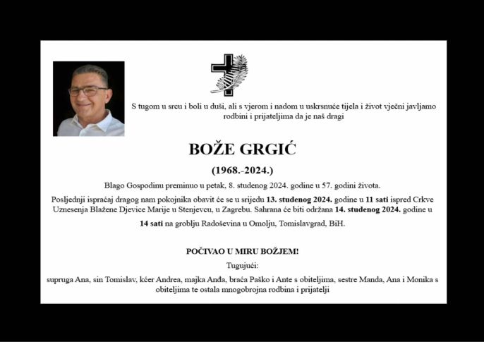 bože grgić osmrtnica